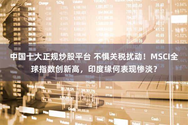 中国十大正规炒股平台 不惧关税扰动！MSCI全球指数创新高，印度缘何表现惨淡？